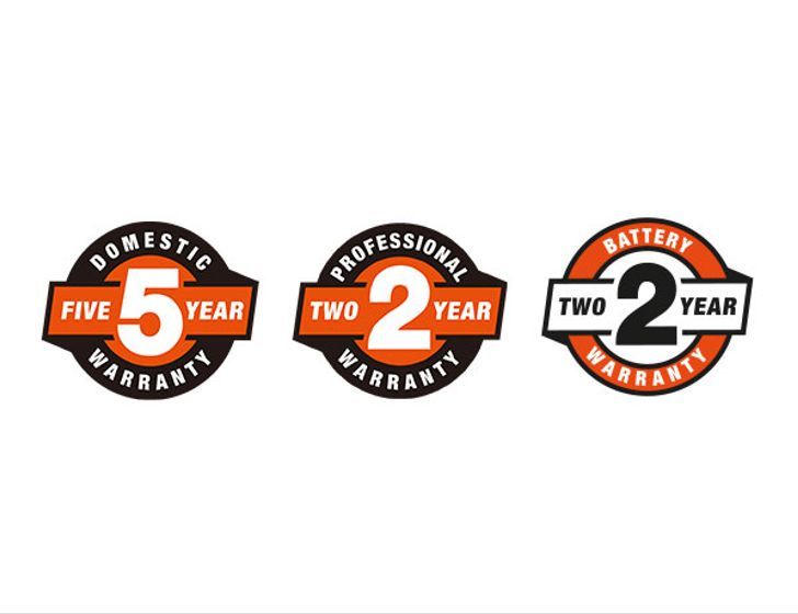 Professional Series Warranty. Professional Series Warranty.